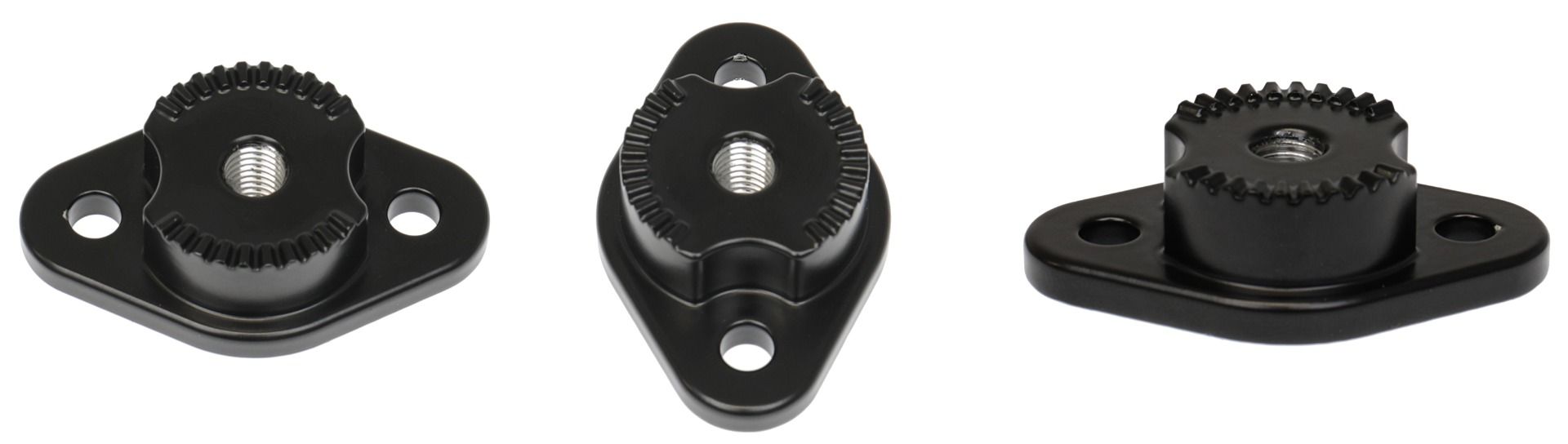 Pedestal Mount Part Base/Top single AMPS mounting plate 38mm