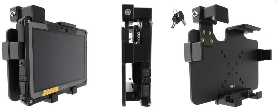 Brodit holder Getac F110 6th Gen. lock - 2 sleutels-Vesa