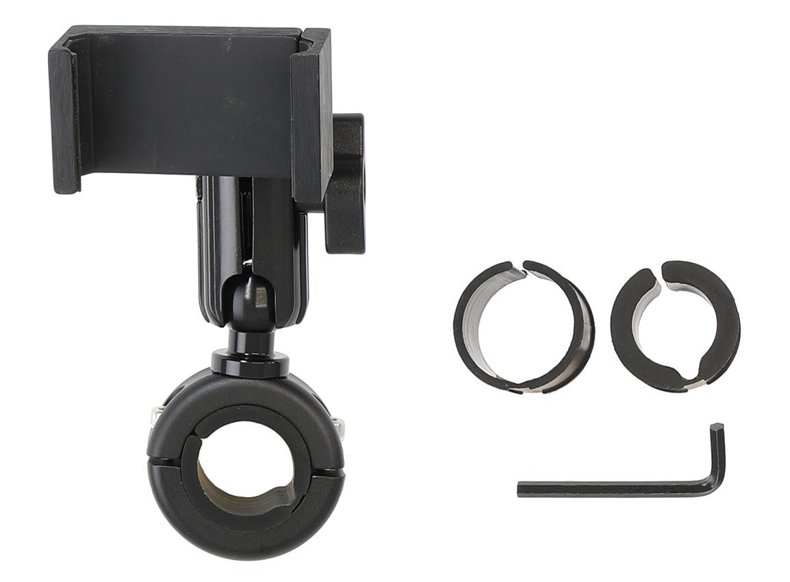 Brodit Motorcycle mount + holder 56-92mm, 20-32mm bar/ H71mm