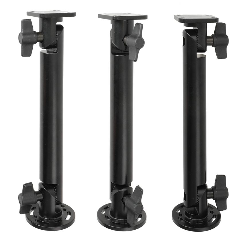 Pedestal mount 10", square+round mounting base -small teeth