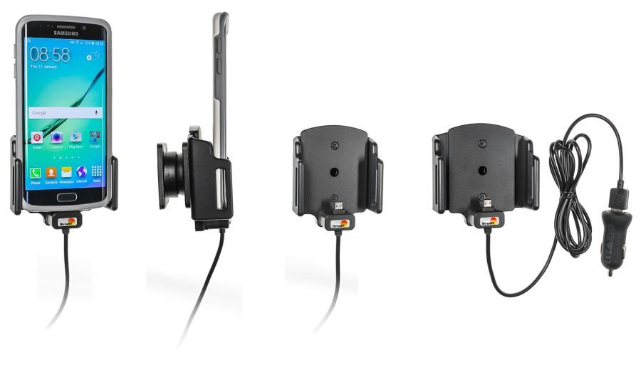 Brodit AH USB-C adjust. b.62-77/d6-10mm with USB sig.plug