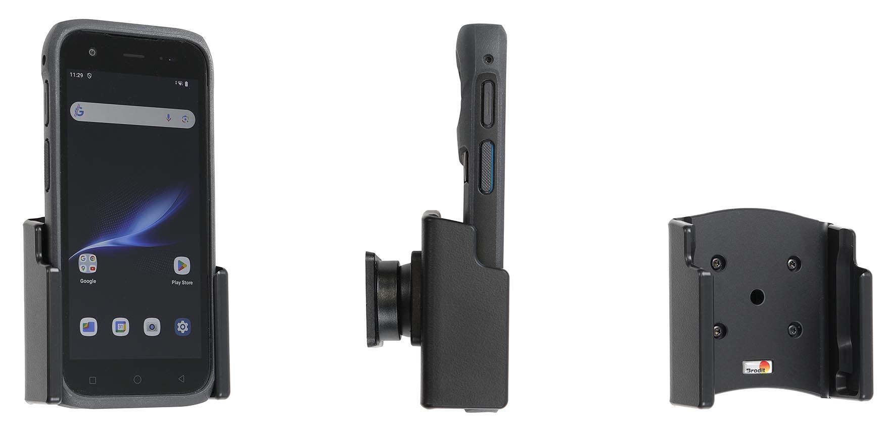 Brodit holder Bluebird S10 with swivel