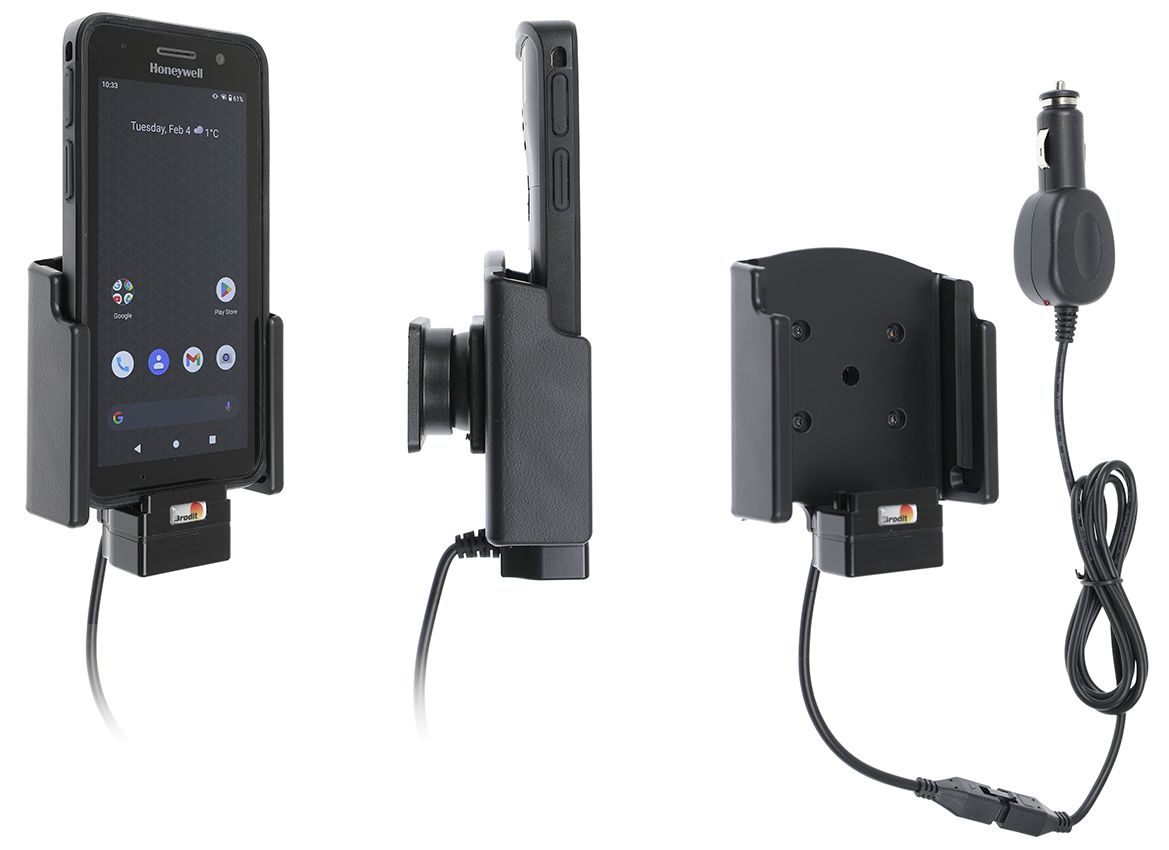 Brodit holder/charger Honeywell CT30XP/CT37 cig.plug - 3A
