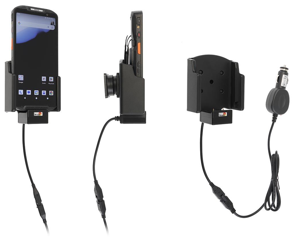 Brodit holder/charger Point Mobile PM95/PM84 cig.plug - 3A