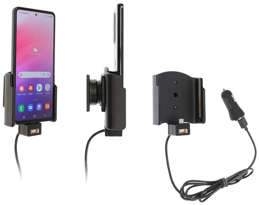 Brodit Active holder Samsung A53 5G USB sig.plug