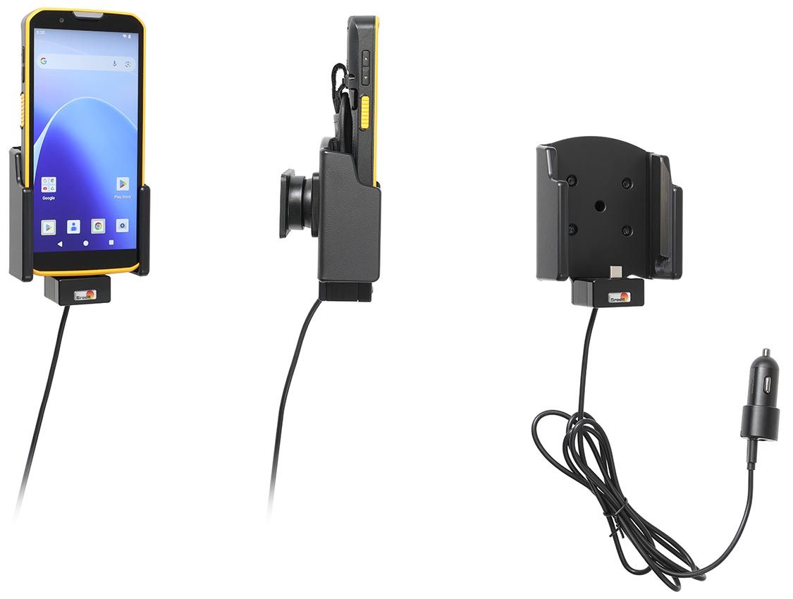Brodit holder/charger CipherLab RS38 cig.plug - 3A