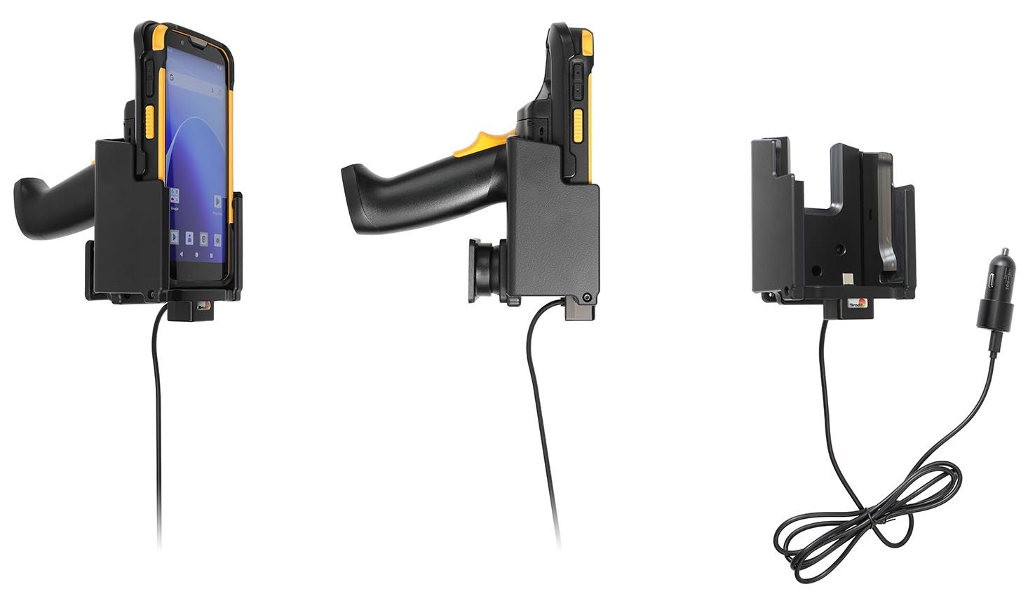 Brodit holder/charger CipherLab RS38 cig.plug 3A-boot-pistol