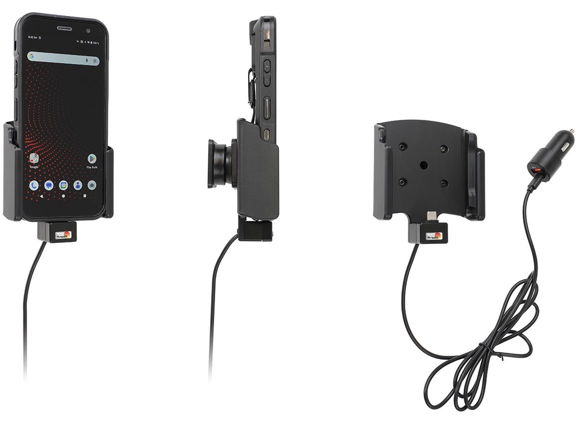 Brodit holder/charger Honeywell CT32 cig.plug -boot