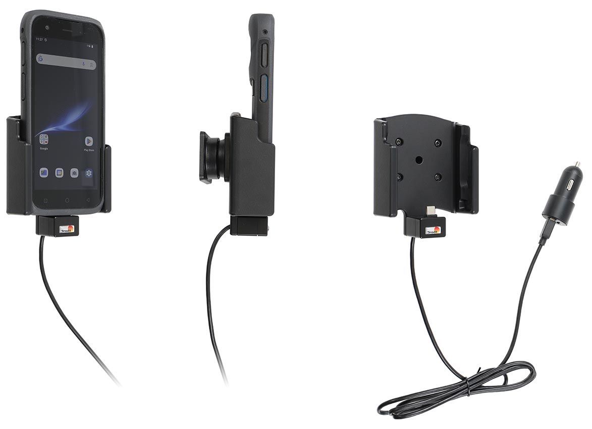 Brodit holder/charger Bluebird S10 cig.plug -boot