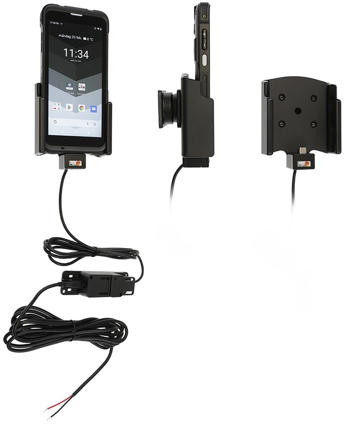 Brodit holder fixed install.Webfleet Pro M