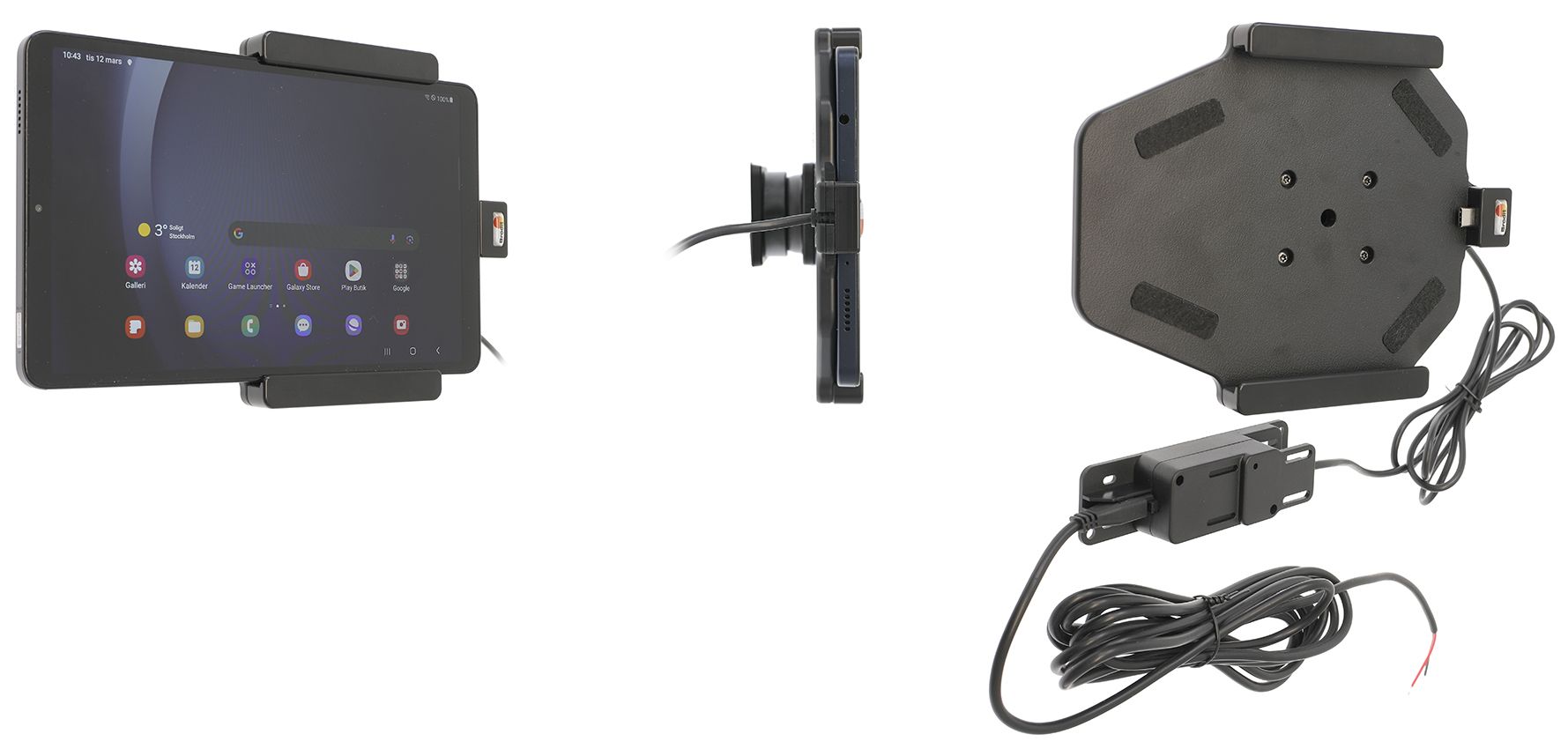 Brodit fixed installation holder Samsung Tab A9 / A11 8.7"